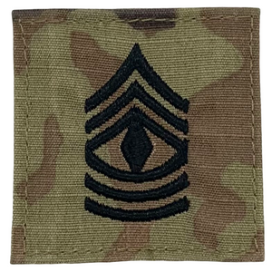 U.S. Army E-8 First Sergeant OCP Regulation Rank Patch