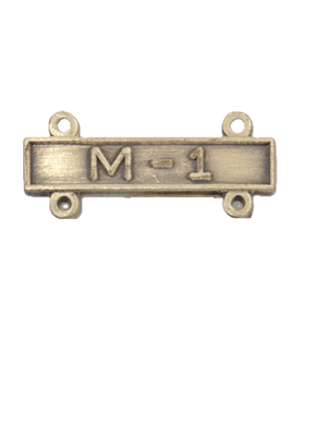 U.S. Army M-1 Qualification Bar