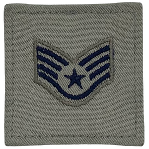 U.S. Air Force E-5 Staff Sergeant ABU Regulation Rank Patch