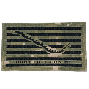 U.S. Navy NWU-3 Woodland Reverse American Flag & Union Jack Flag Patches