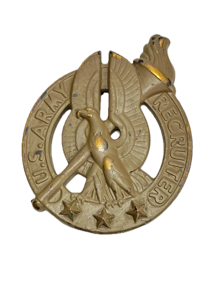 Recruiter Pin U.S. Army Recruiter LARGE Coyote Badge Pin – GRANDPOPSARMYNAVY