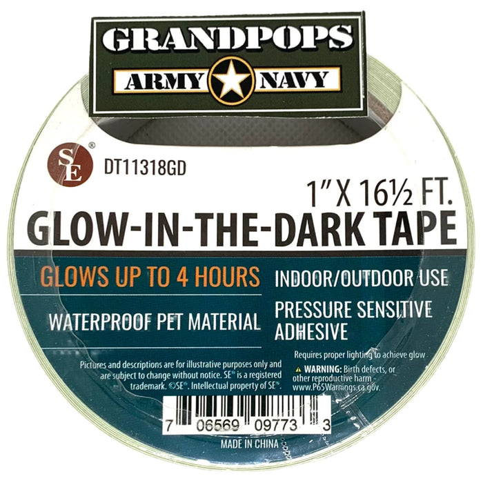 Waterproof "Glow in the Dark" Tape