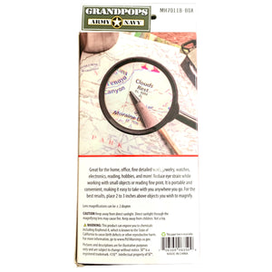 Glass Lens Hand Held Magnifying Glass