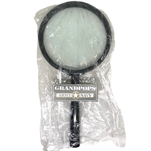 Glass Lens Hand Held Magnifying Glass