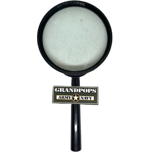 Glass Lens Hand Held Magnifying Glass