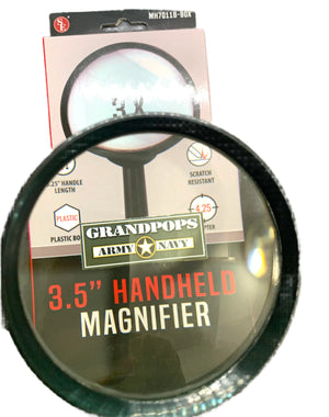 Glass Lens Hand Held Magnifying Glass