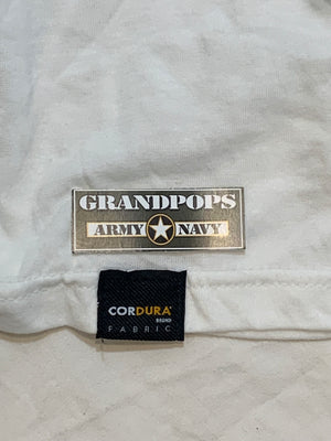 White Cordura Baselayer 60/40 Blend Long Sleeve T-Shirt USA Made Seconds