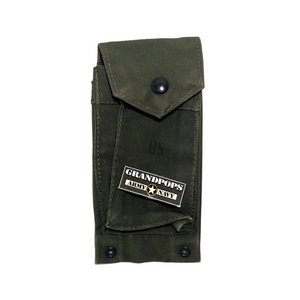 U.S. Vietnam War Original Canvas USMC M1961 M14 Magazine Pouch