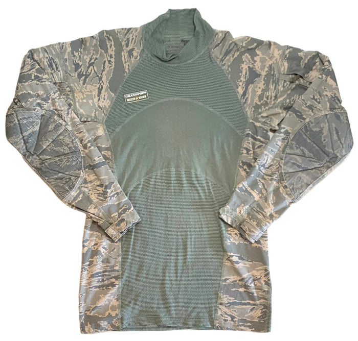 U.S. Military Tactical ABU Digital Flame Resistant Airman Combat Shirt USA MADE