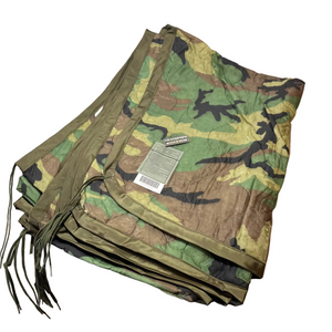 U.S. Military Original M81 Woodland Camo Woobie Poncho Liner NEW