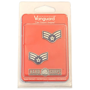 Vanguard 2-Pack U.S. Air Force Senior Airman (E-4) Rank Pins
