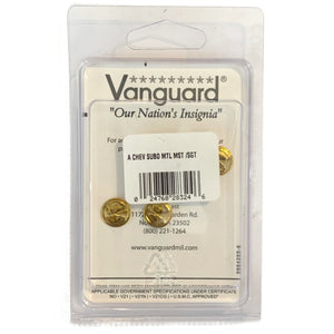 Vanguard 2-Pack U.S. Army Subdued Master Sergeant Chevron Rank Pins