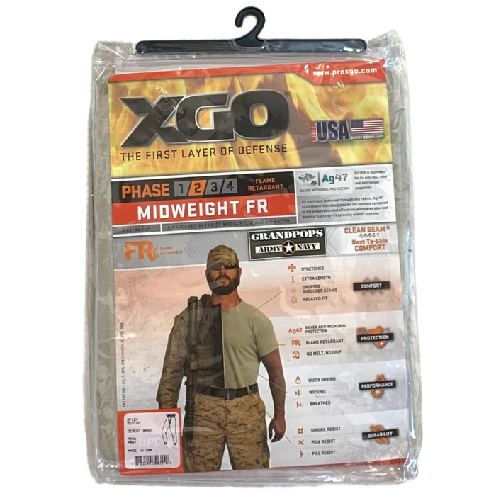 XGO Desert Sand FRAC Midweight Berry Compliant Phase 2 (FR2) Pants USA MADE
