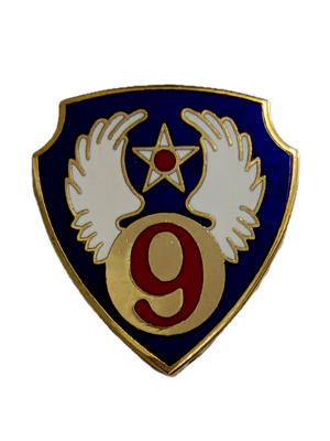 WWII U.S. Army 9th Air Force Europe Pin