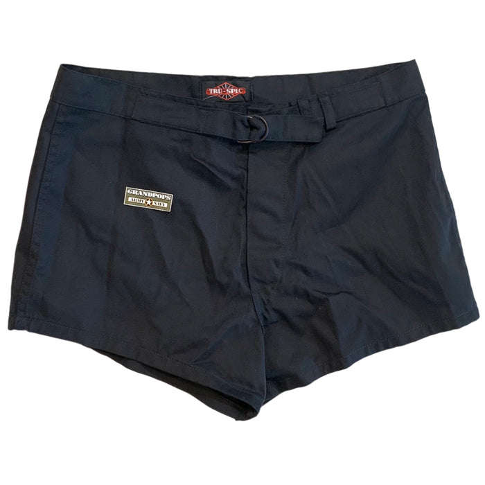 U.S. Military Black P/C Twill Navy Seal UDT Diving Shorts USA MADE
