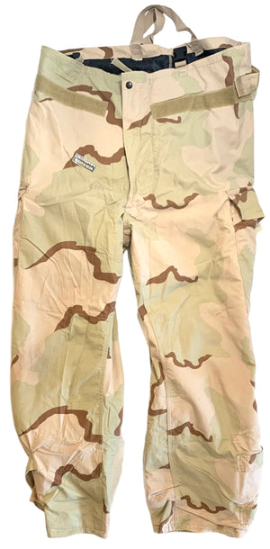 U.S. Military DCU 3-Color Desert NBC MOPP Chemical Warfare Protective Pants