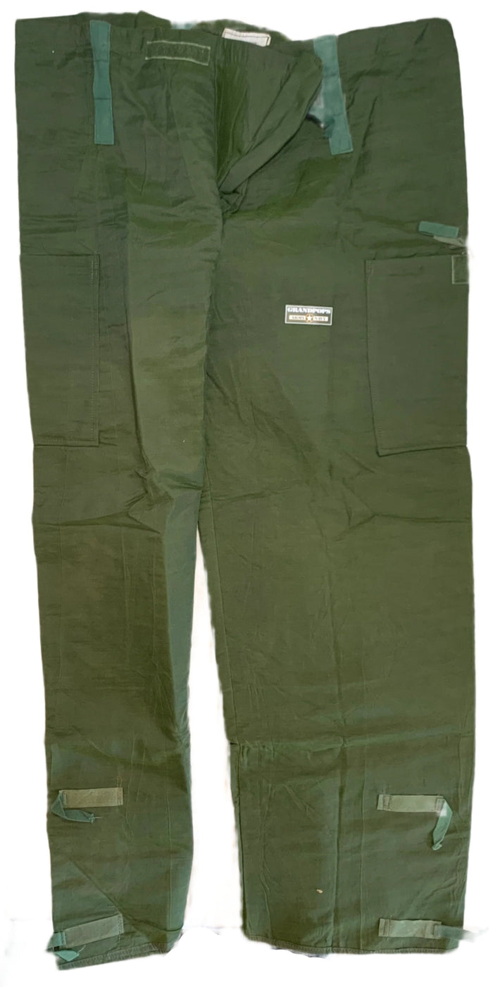 British Military Army Green NBC MOPP Chemical Warfare Protective Pants