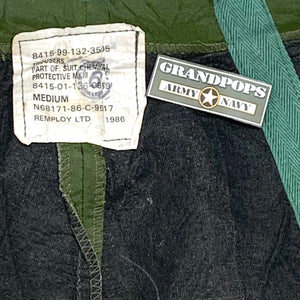 British Military Army Green NBC MOPP Chemical Warfare Protective Pants