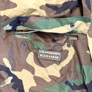U.S. Military M81 Woodland ORC Nylon Wet Weather Rain Jacket