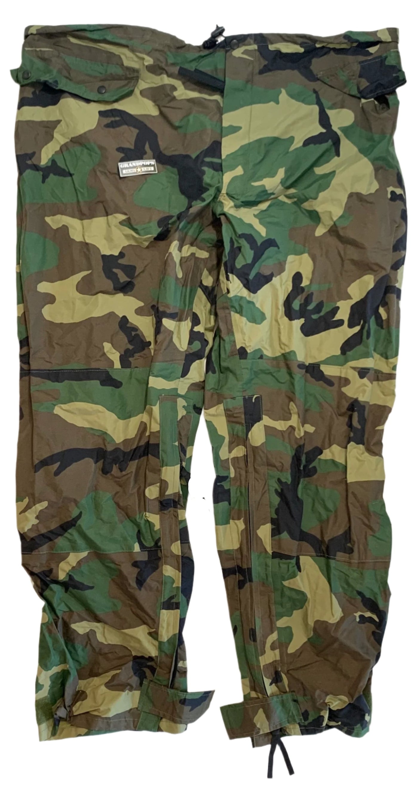 military rain gear U.S. Military M81 Woodland ORC Nylon Wet Weather Rain Pants – GRANDPOPSARMYNAVY