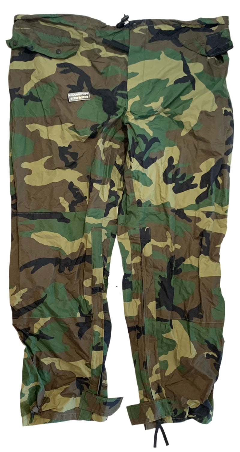 U.S. Military M81 Woodland ORC Nylon Wet Weather Rain Pants