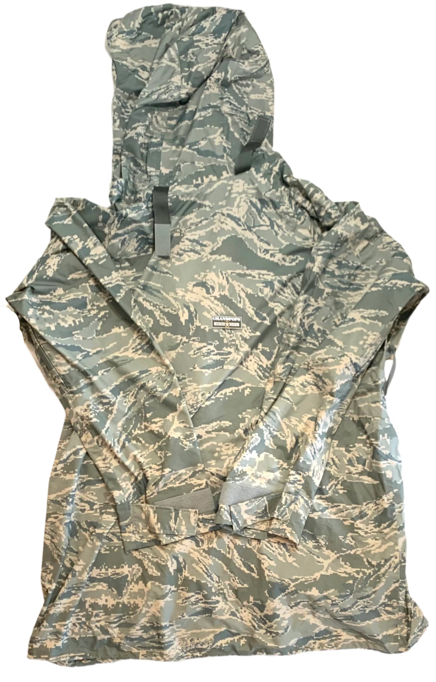 army wet weather gear U.S. Military ABU Digital ORC Nylon Wet Weather Rain Jacket – GRANDPOPSARMYNAVY