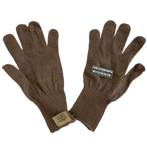 U.S. Military Brown Lightweight Cold Weather Glove Inserts