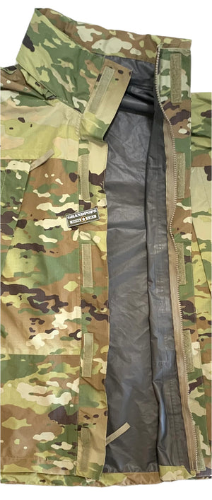 U.S. Military OCP Scorpion Insulated Gortex Gen III Extreme Wet/Cold Weather Waterproof ECWCS Jacket