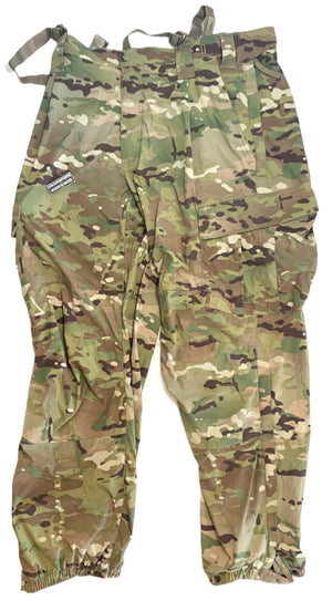 U.S. Military OCP Scorpion 5 Layer/Level 5 Gen III ECWCS Soft Shell Over Pants W/ Suspenders