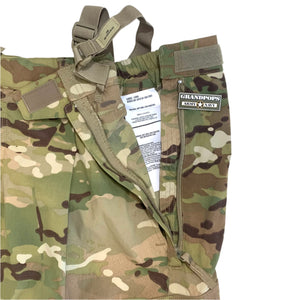 U.S. Military OCP Scorpion 5 Layer/Level 5 Gen III ECWCS Soft Shell Over Pants W/ Suspenders