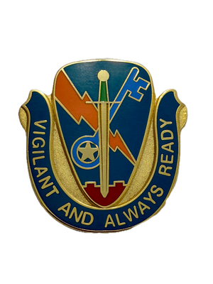 Army Special Troops Battalion 4th Brigade, 1st Cavalary Division DUI Crest Pin