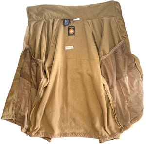 USMC Coyote Brown 100% Polyester Cold Weather ECWCS Shirt