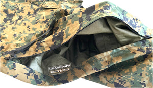 USMC MARPAT Woodland Digital Gortex Nylon Water-Resistant APECS Pullover Parka