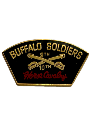 9th/10th Army Buffalo Soldiers Horse Calvary Pin