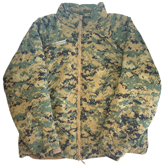 Wild Things USMC MARPAT Woodland Extreme Cold Lightweight ECWCS Parka USA MADE
