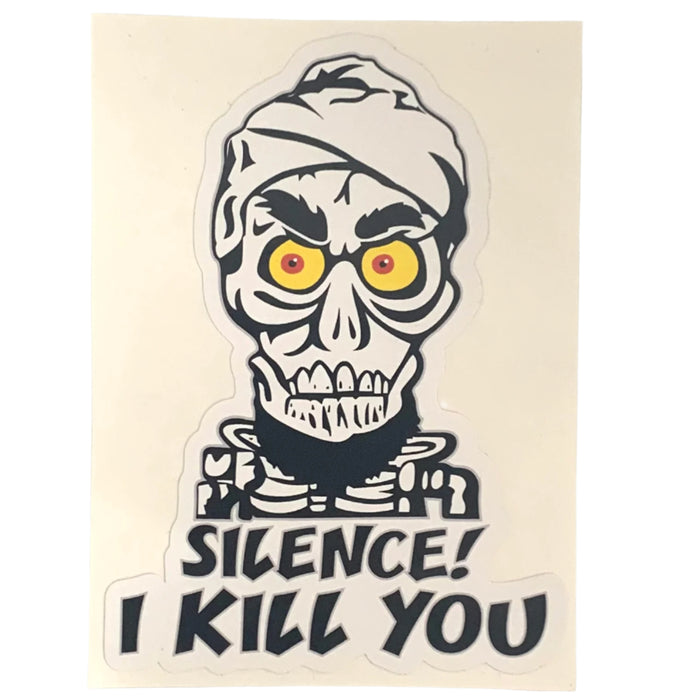 "Silence! I Kill You" Morale Sticker