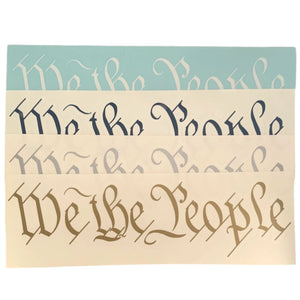 We The People Morale Sticker