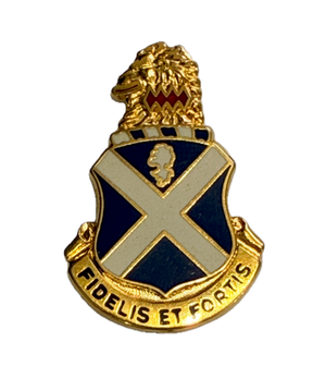 113th Infantry Regiment Unit Crest Insignia Pin
