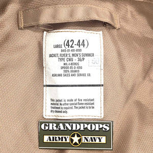 Desert Tan CWU-36/P Type Summer Flyer's Jacket