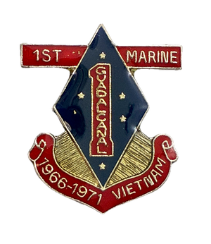 USMC 1st Marine Division Guadacanal Pin