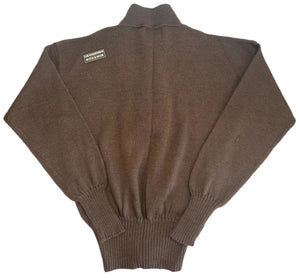 U.S. Military Olive Drab 100% Wool Knitted Sweater USA MADE