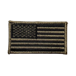 U.S. Military OCP Scorpion Solid American Flag Hook & Loop Patch
