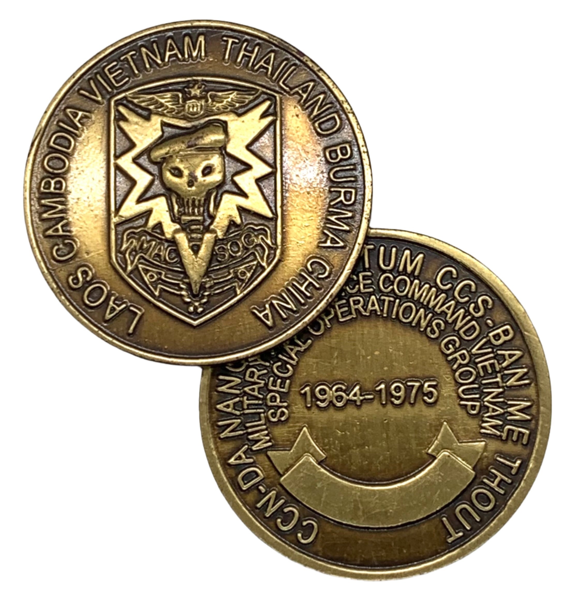 MAC-V-SOG 1964-1975 Challenge Coin – GRANDPOPSARMYNAVY