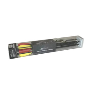 14-Inch Lightweight Metal Crossbow Bolts (5-Piece) with a Grandpops Army Navy logo.