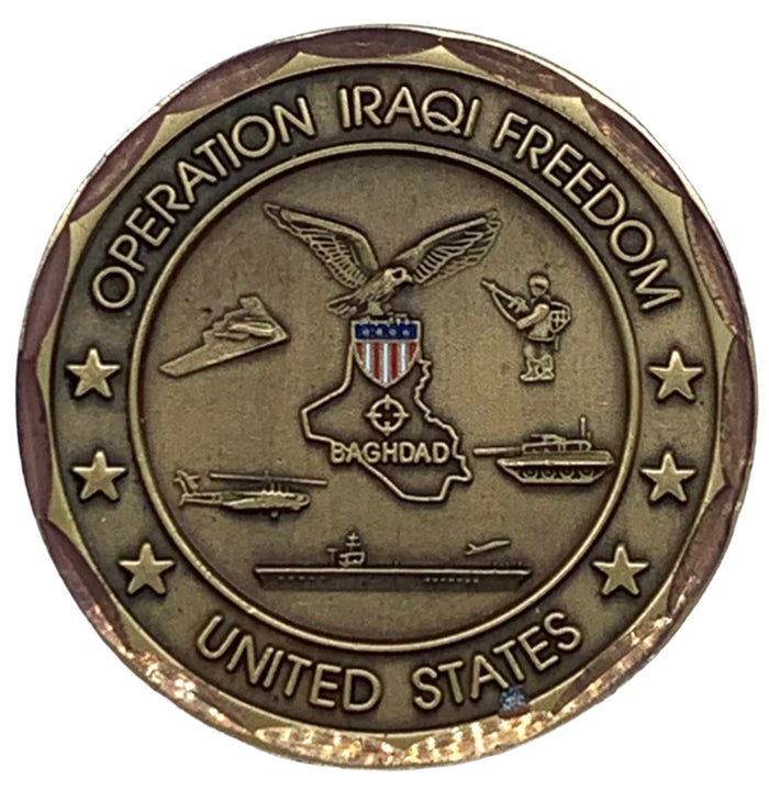 Operation Iraqi Freedom Challenge Coin