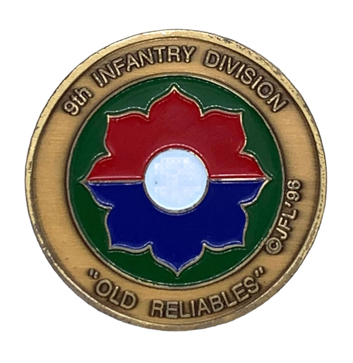 9th Infantry Division "Old Reliables" Challenge Coin