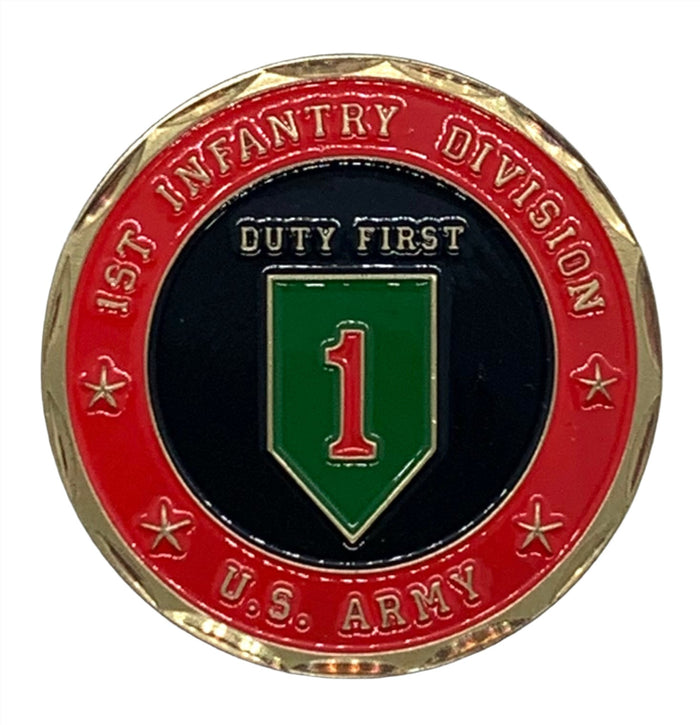 1st Infantry Division U.S. Army Challenge Coin