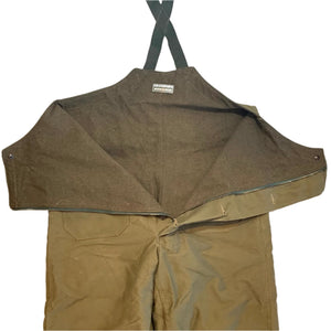 U.S. Navy WW2 Original USN Cold Weather Lined Bibs