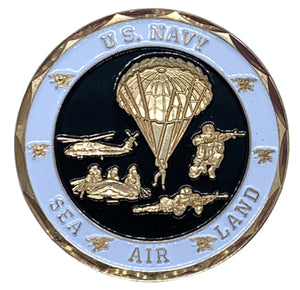 Seal Team U.S. Navy Challenge Coin