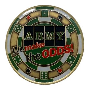 U.S. Army "We Make the Odds!" Challenge Coin